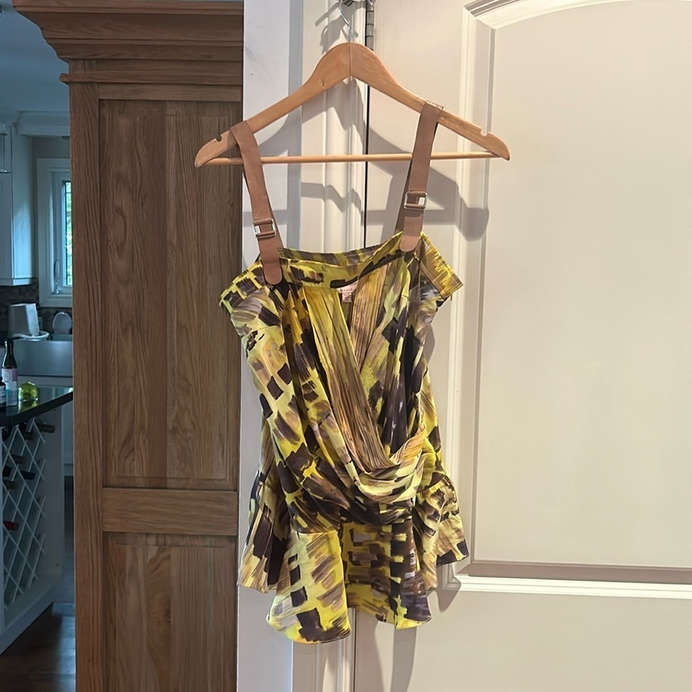 NWT TRACY REESE silk tank blouse medium